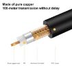 BNC Male to RCA Female Cable 1m - HD Video Coaxial Cable - 4