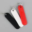 Sim Card Tray Eject Tool Keychain with Silicone Case - Black - 7