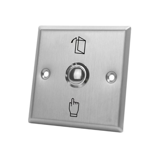 Stainless Steel Exit Button Metal Access Control Switch - 1