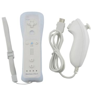 White Wireless GamePad Remote for Switch Wii - Remote Controle - 1