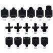 4 PCS Screw Adapter A22 1/4 Female to M10 Male Screw - 3