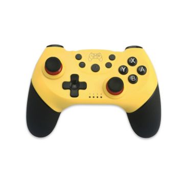 Yellow Bluetooth Gamepad for Switch/Switch OLED/Switch Lite - 1