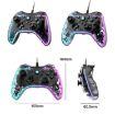 Glare Transparent Wired Gamepad for Nintendo Switch/Sony PS/Computer - 2