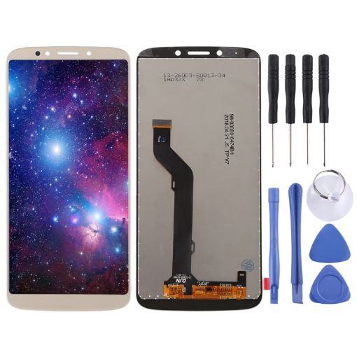 Motorola Moto E5 Plus TFT LCD Screen with Digitizer - Gold - 1