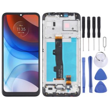 Motorola Moto E7 Power TFT LCD Screen Digitizer Assembly (Black) - 1