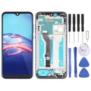 Motorola Moto E (2020) TFT LCD Screen Digitizer Assembly - Blue - 1