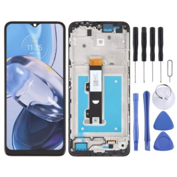 LCD Screen For Motorola Moto E22/E22i Digitizer With Frame - 1