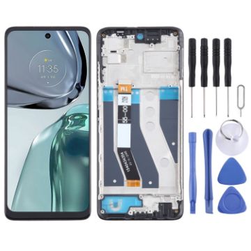 Motorola Moto G62 LCD Screen Digitizer Assembly with Frame - 1