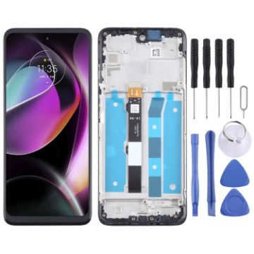 Motorola Moto G 2022 LCD Screen Digitizer Assembly with Frame - 1