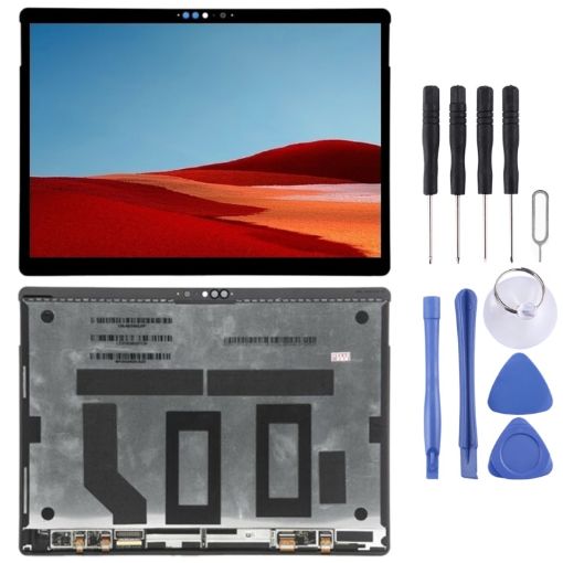 LCD Screen for Microsoft Surface Pro X 1876 M1042400 with Digitizer - Black - 1