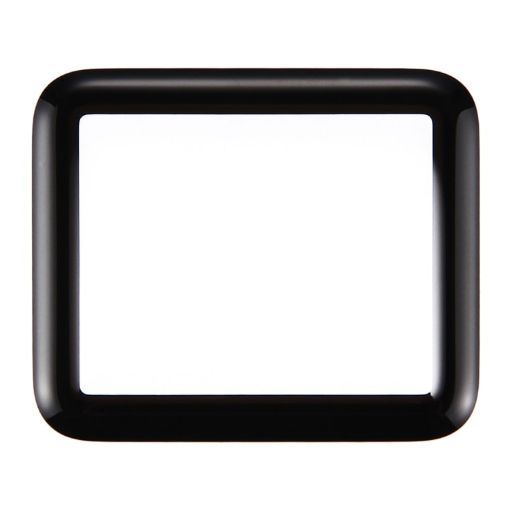 Apple Watch Series 1 38mm Front Screen Outer Glass Lens - Black - 1