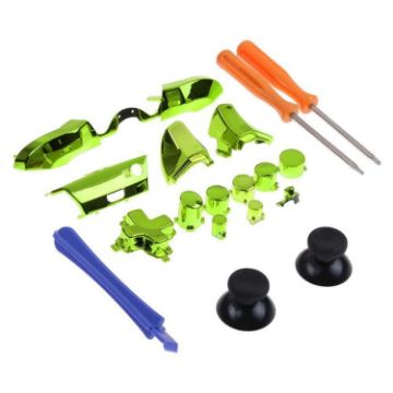 Picture of Full Set Game Controller Handle Small Fittings with Screwdriver for Xbox One ELITE (Green)