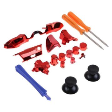 Xbox One Elite Controller Handle Set with Screwdriver (Red) - 1