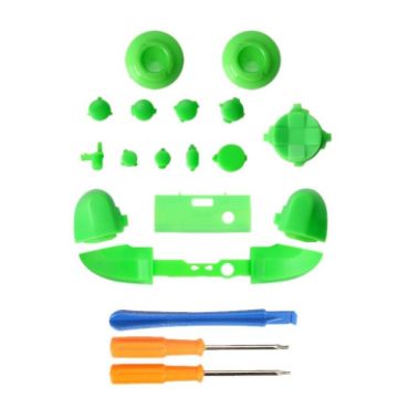 Xbox Series X Controller Thumbstick LB RB Bumpers Trigger Buttons Green - 1