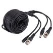 15m CCTV Surveillance Camera Video Cable w. BNC Connector - 1