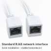 2 in 1 RJ45 POE Injector and Splitter Cable Set - Black - 4