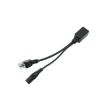 POE Splitter RJ45 Network Camera Power Supply - 15 PCS (Black) - 1