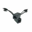 POE Splitter RJ45 Network Camera Power Supply - 15 PCS (Black) - 3