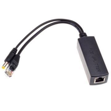 48V to 12V PoE Splitter Adapter - Convert IP Camera to POE Camera - 1