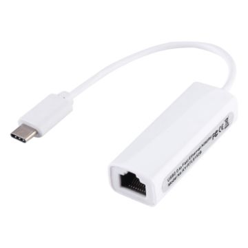 KY-RTL8152B USB-C Ethernet Adapter - 10/100 Mbps - Network Card - 1