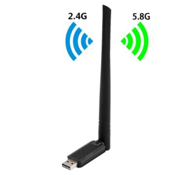 Picture of EDUP EP-AC1666 Dual Band 11AC 650Mbps High Speed Wireless USB Adapter WiFi Receiver, Driver Free