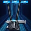 COMFAST AX200 Pro+ 5374Mbps WiFi6 PCIE Wireless Network Card - 4