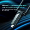 LB-LINK WDN1300H Dual Band 1300M USB Wireless Network Card - 2