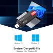 AX5400M WIFI 6E USB 3.0 Network Card - Black - 4