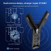 AX5400M WIFI 6E USB 3.0 Network Card - Black - 6