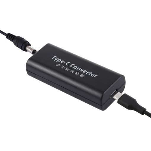 DC 5.5 x 2.1mm Power Jack to USB-C Female Adapter + 30cm Cable - 1