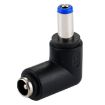 DC 5521 Male to Female Power Adapter for Laptop, 90 Degree Right Angle - 3