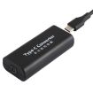 DC 4.5 x 3.0mm Power Jack to USB-C Female Adapter with Cable - 1