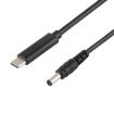 USB-C to 5.5 x 2.1mm Laptop Power Cable - 1.5m - 2