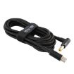 PD 100W 5.5 x 1.7mm Male Elbow to USB-C Charge Cable, 1.7m - 3