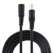 8A 5.5 x 2.5mm Female to Male DC Power Extension Cable, 10m Black - 1