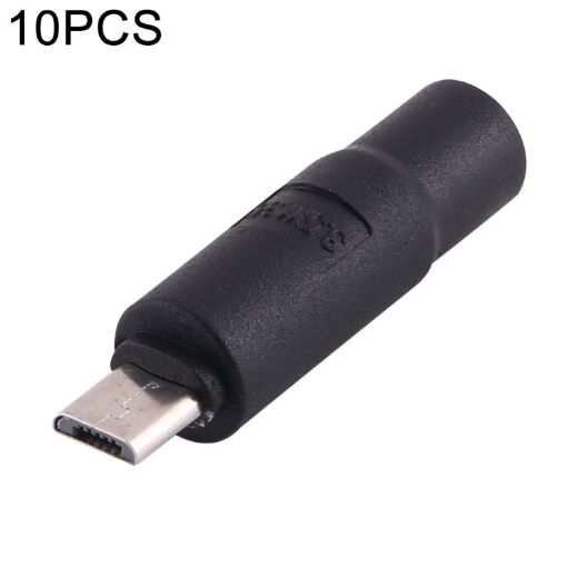 10 PCS 3.5 x 1.35mm to Micro USB DC Power Plug Connector - 1