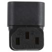 C13 to C14 Elbow AC Power Plug Adapter - Up Position - 5