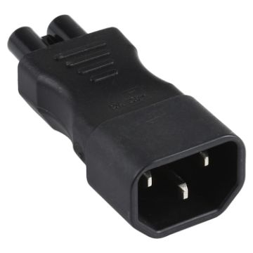 C5 to C14 AC Power Plug Adapter - Converter Socket - 1