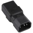 C14 to C19 AC Power Plug Adapter - Converter Socket - 1