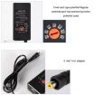 65W 6-20V Adjustable 3A DC Power Adapter Charger - UK Plug Small - 7