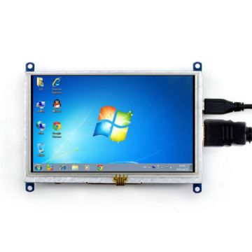 Waveshare 5 Inch HDMI LCD Touch Screen for Raspberry Pi - 1