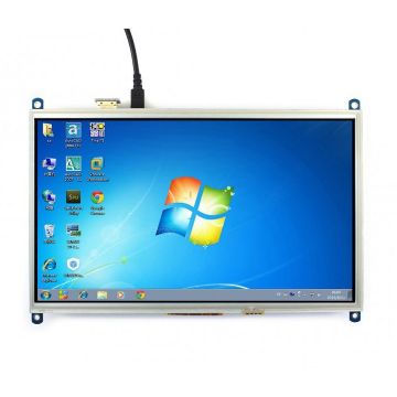 Waveshare 10.1" Resistive Touch Screen LCD - HDMI Interface - 1