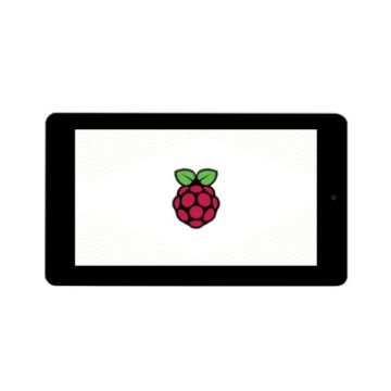 Waveshare 7" 800x480 Capacitive Touch Display with Front Camera for Raspberry Pi - 1