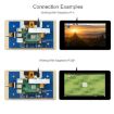 Waveshare 7" 800x480 Capacitive Touch Display with Front Camera for Raspberry Pi - 3