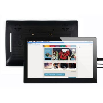 Waveshare 13.3" HDMI Capacitive Touch Screen LCD - Toughened Glass Cover - 1