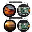 Waveshare 3.4" DSI Round Touch Display, 800x800, IPS, 10-Point Touch - 8