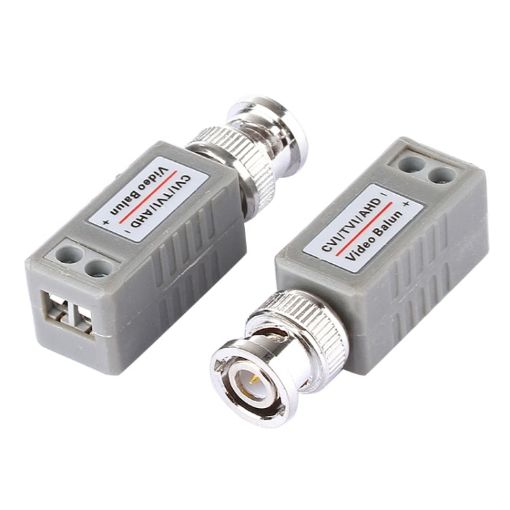 202E-HD CVI/TVI/AHD Video Balun Coaxial Adapter - 2 PCS - 1