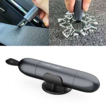 Car Safety Rescue Hammer Seat Belt Cutter Glass Breaker - 1
