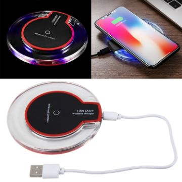 Picture of Safety Wireless and Limitless QI-standard Wireless Charger Fast Charging Charger with Micro USB Cable