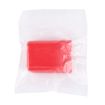 Red Rubber Car Seat Belt Clips - Protective Cover - 7